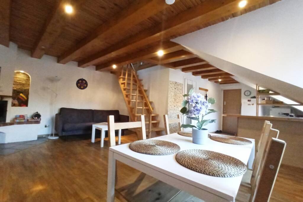 Private Sauna & 4 Bedrooms Old Town Rooftop Apartment VNO Extérieur photo