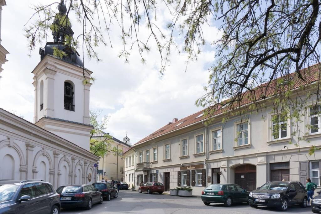 Private Sauna & 4 Bedrooms Old Town Rooftop Apartment VNO Extérieur photo